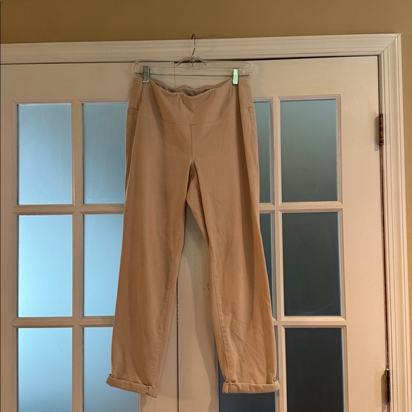 J Jill Wearever Collection Beige Pants - Picture 1 of 3